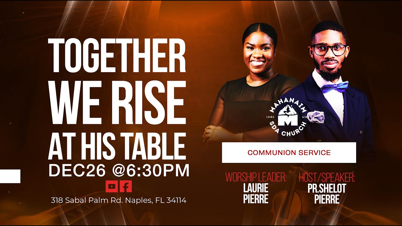 Together We Rise In Victory | 12.27.25 | Pastor Shelot Pierre | MHSDA Live Stream