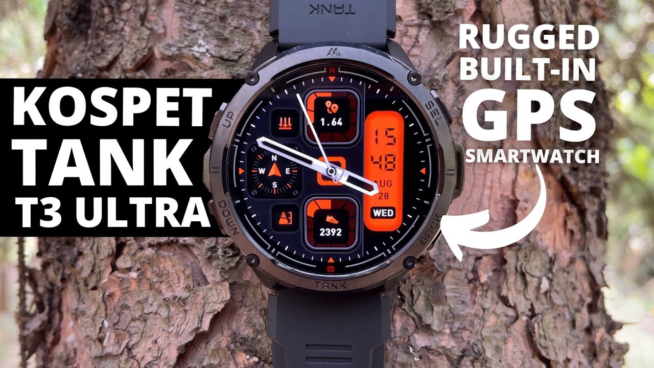 KOSPET Tank T3 Ultra REVIEW: This Smartwatch has ALL the Features You Need for Sports!