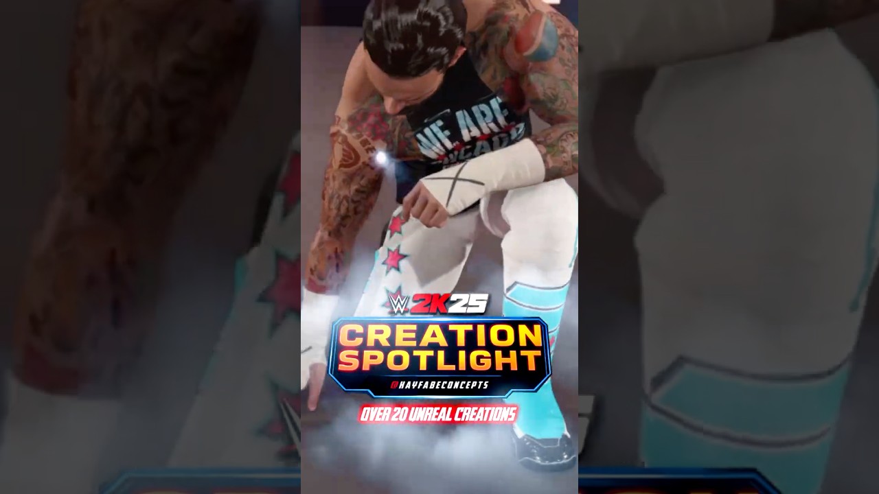 20+ Insane WWE 2K25 Community Creations You Missed! 🔥 #Shorts