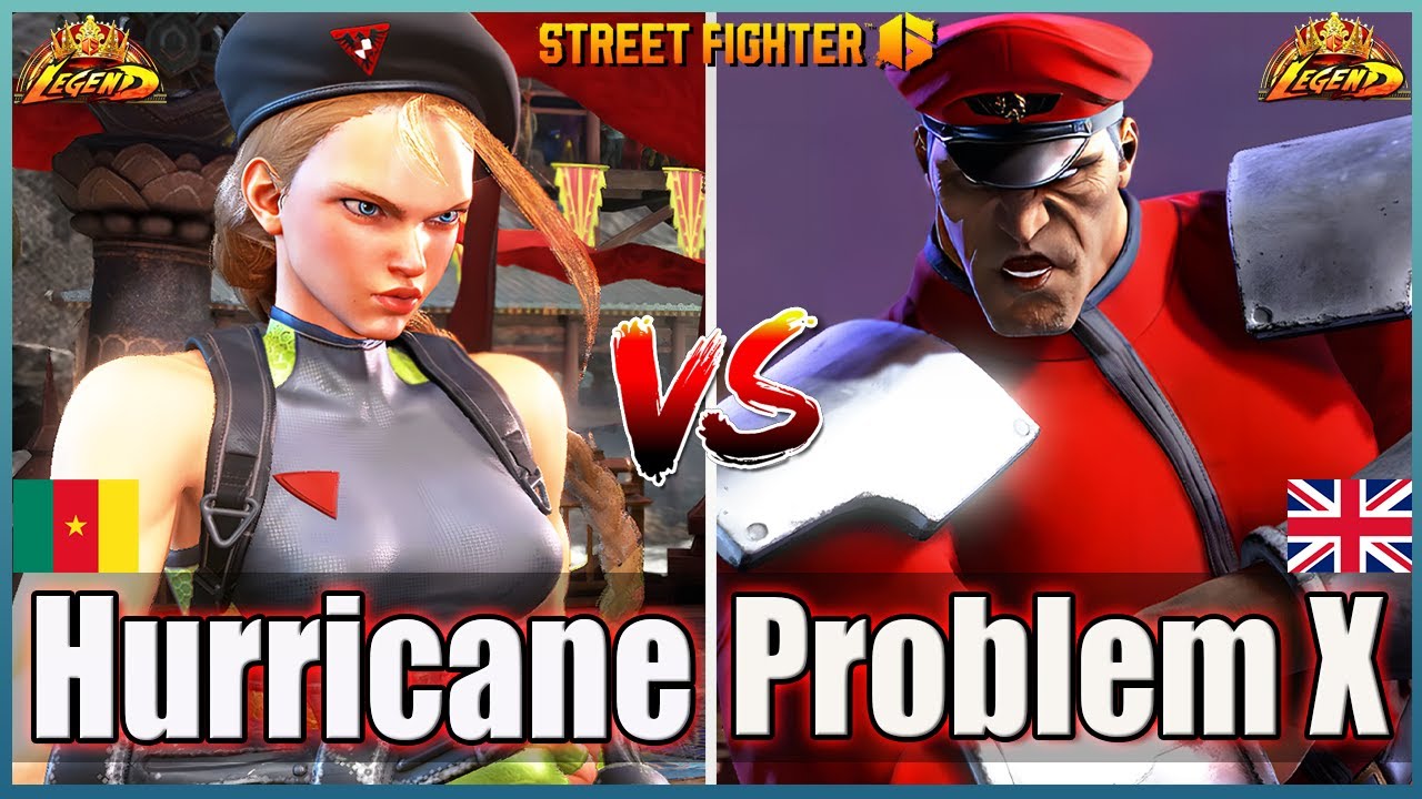 Street Fighter 6 🔥Hurricane (CAMMY)  Vs  Problem X (M Bison #1)🔥Best Ranked Match🔥FightingGameWorldX