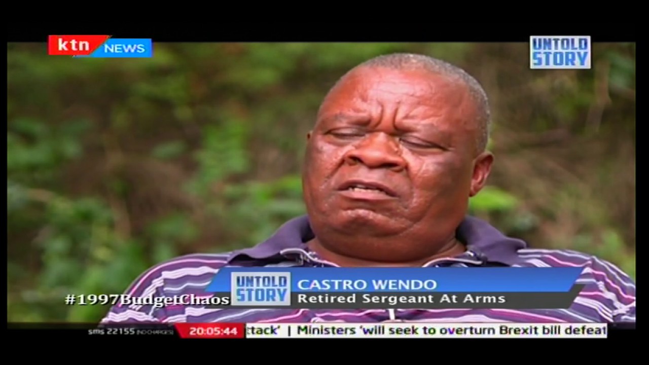 Untold Stories: Hon. Musalia Mudavadi relives the days of 1997 Budget chaos debate as it unfolded