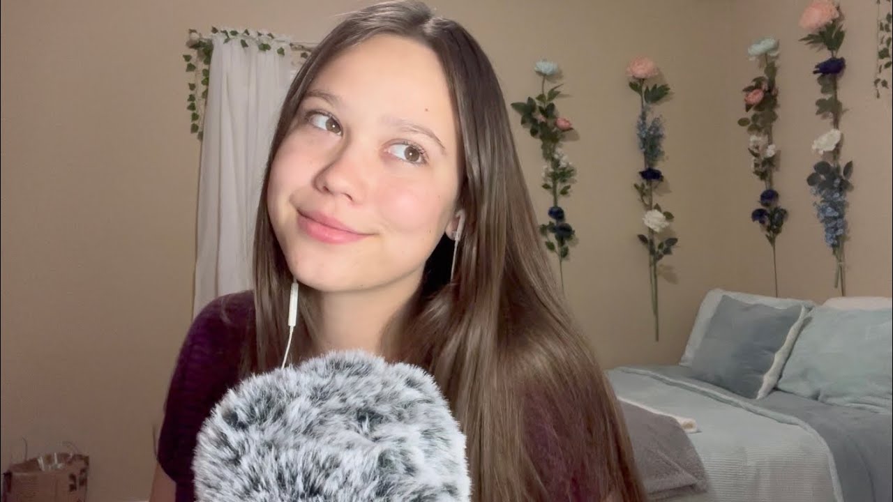 ASMR | Quick Sleep in 20 Minutes (positive affirmations, nail tapping, hand moments, & mouth sounds)