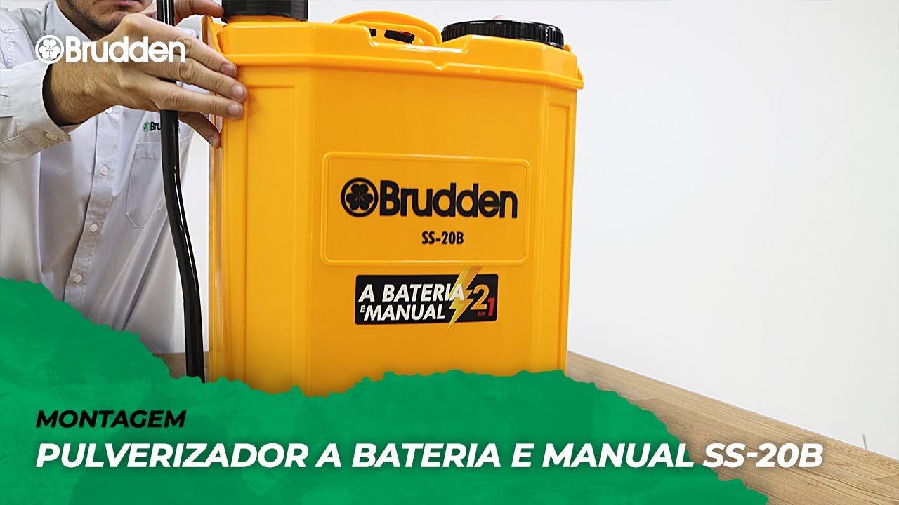 Pulverizador a Bateria e Manual SS20-B - Montagem