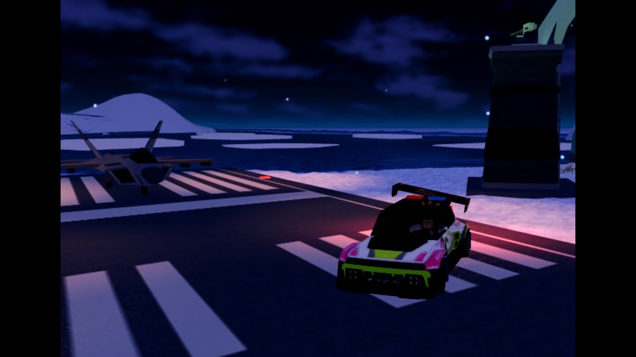 grinding with the bouncy car (Roblox jailbreak)