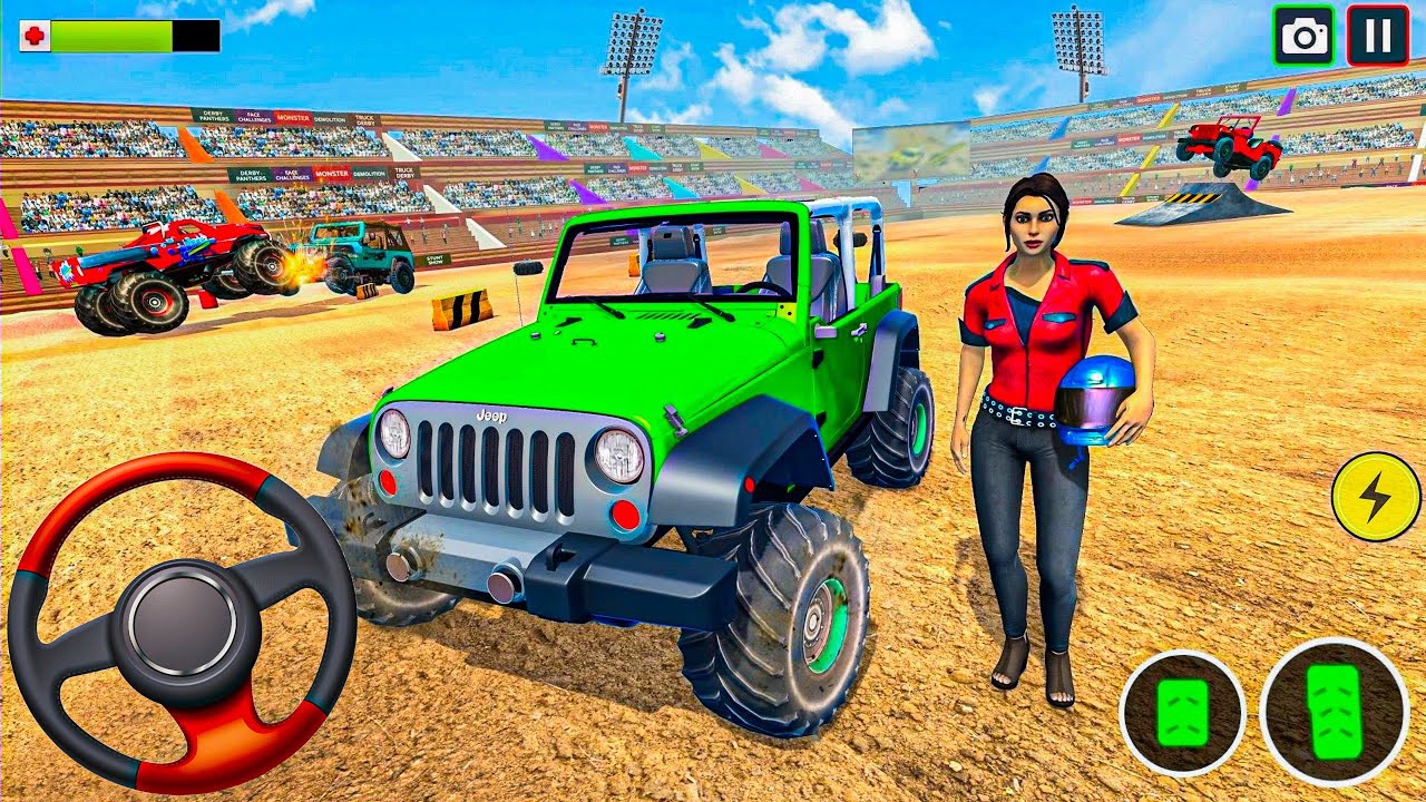 Monster Car Crash Match Simulator - Android Gameplay