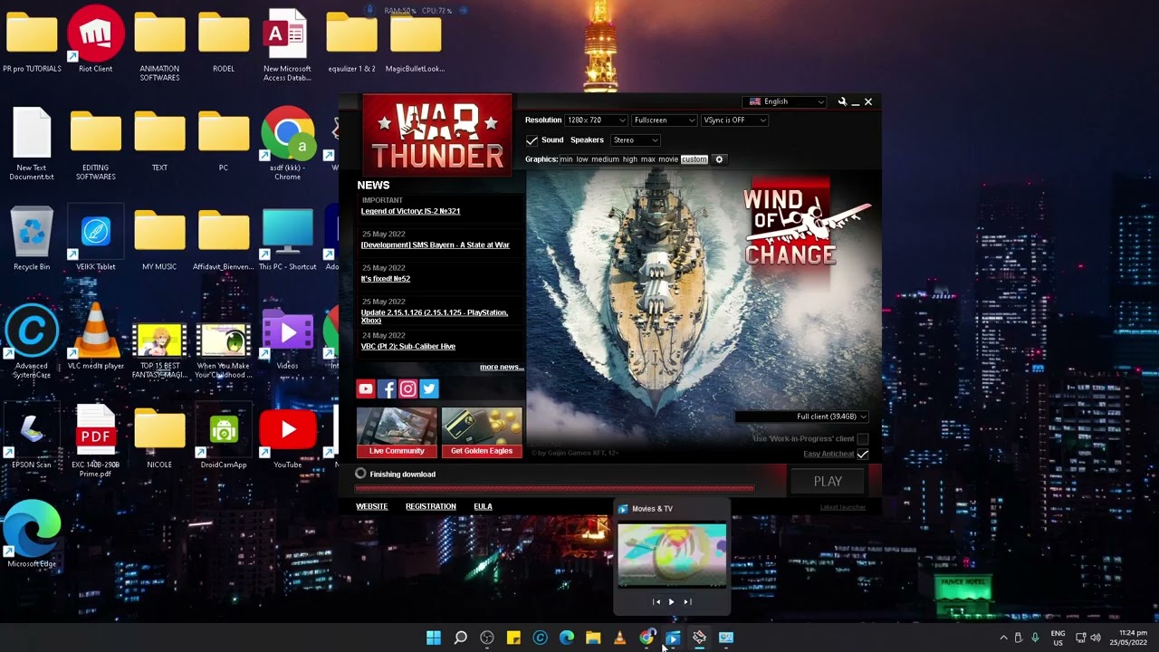 How to fix - Warthunder couldn't update launcher ? { Quick Tutorial }