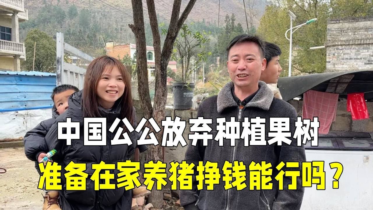中国公公放弃种植果树，想要在家养猪赚钱，这样的决定正确吗？#越南媳妇