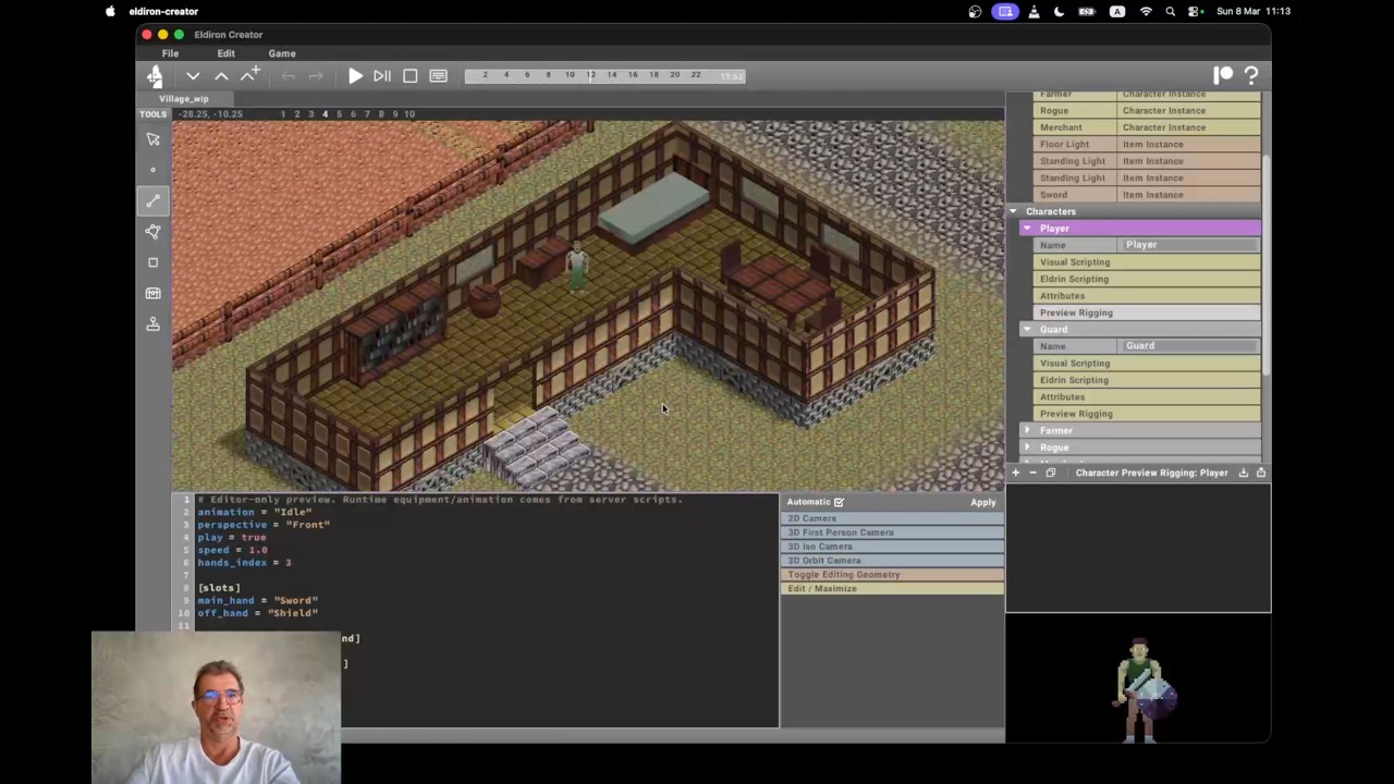Eldiron v0.9: Avatars