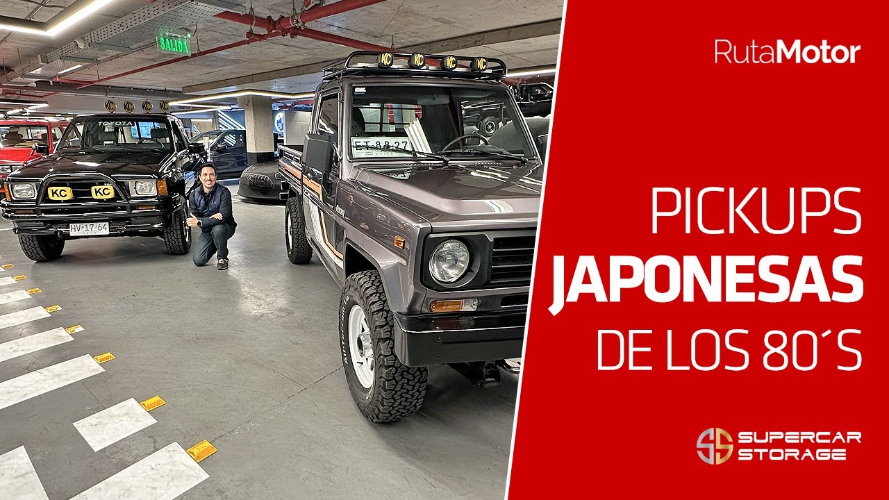 Recuerdas las pickups japonesas de los 80?- Datsun, Toyota y Daihatsu en su mejor forma