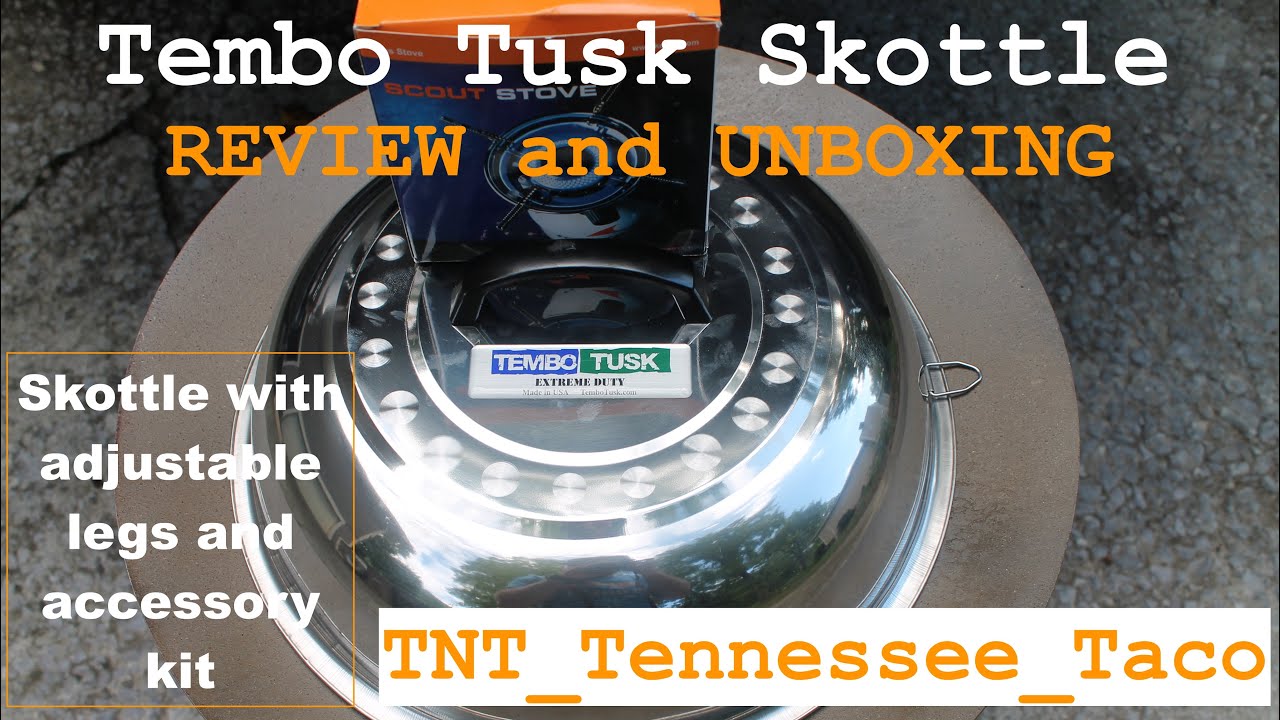 Tembo Tusk Skottle Unboxing & Review - including the accessory kit | with steak sandwich dinner