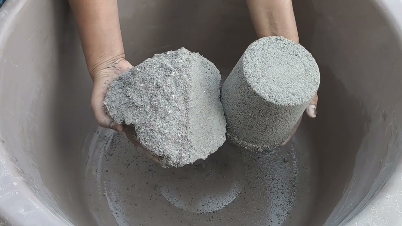 Dusty 🌪️ Dusty 🌪️😷 soft sand cement full dry crumbling by Sa Asmr