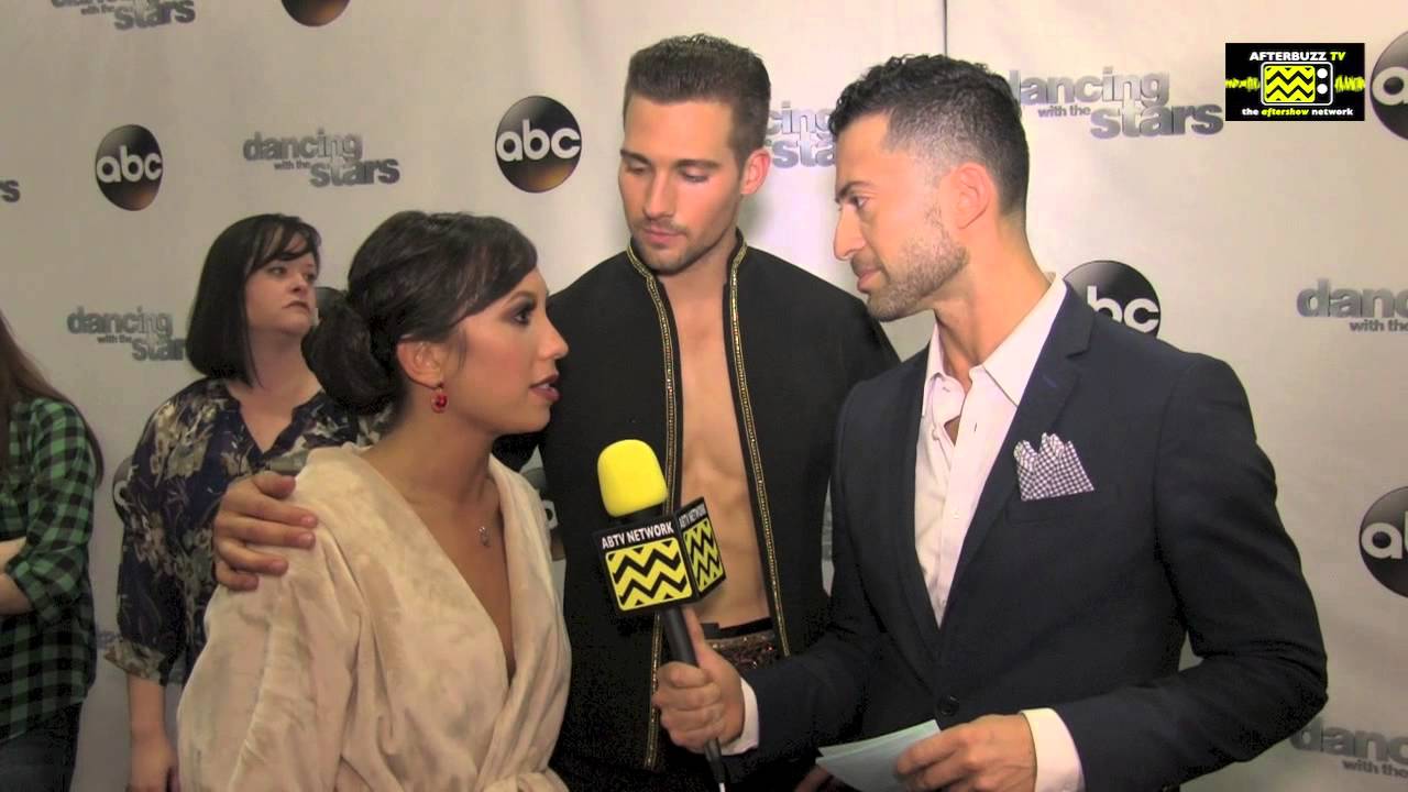 Dancing With The Stars - James Maslow & Cheryl Burke AfterBuzz TV Interview April 7th 2014