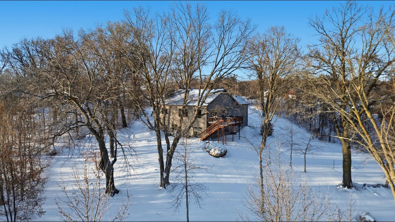 Home with acreage and a private pond outside of Detroit Lakes, Minnesota!