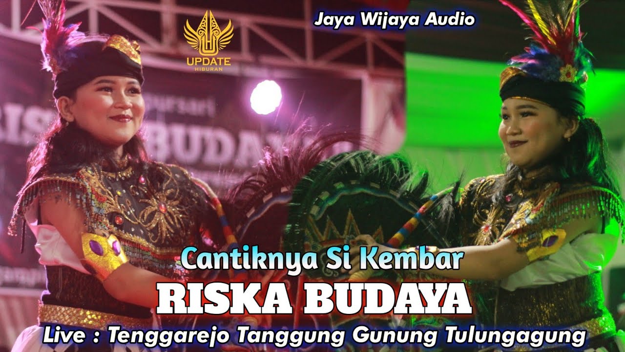 RISKA BUDAYA - Jaranan Sentherewe Putri ( Si Kembar Cantik ) •Live Tenggarejo Tanggunggunung