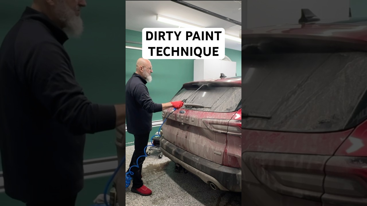 Rinseless Wash technique for DIRTY paint!