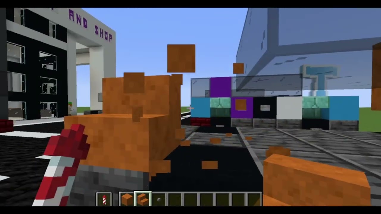Minecraft city thing idk