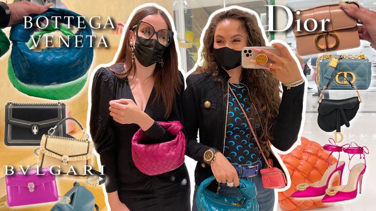 London Luxury Shopping Vlog with Romina Rose May! *DIOR MICRO BAGS!*