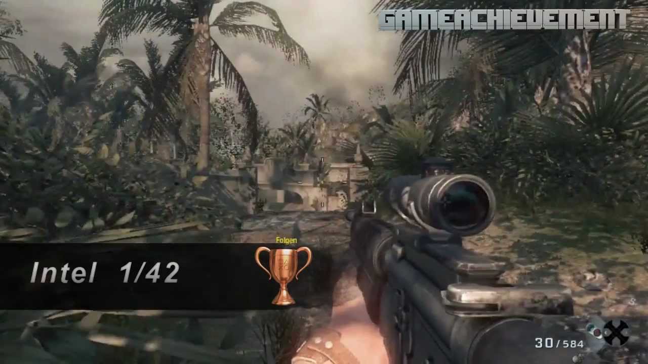 Call of Duty: Black Ops (All Intel) Alle geheimen Informationen - Genauere Untersuchung 1/2