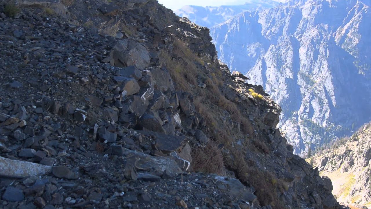 Climbing Static Peak in the Tetons