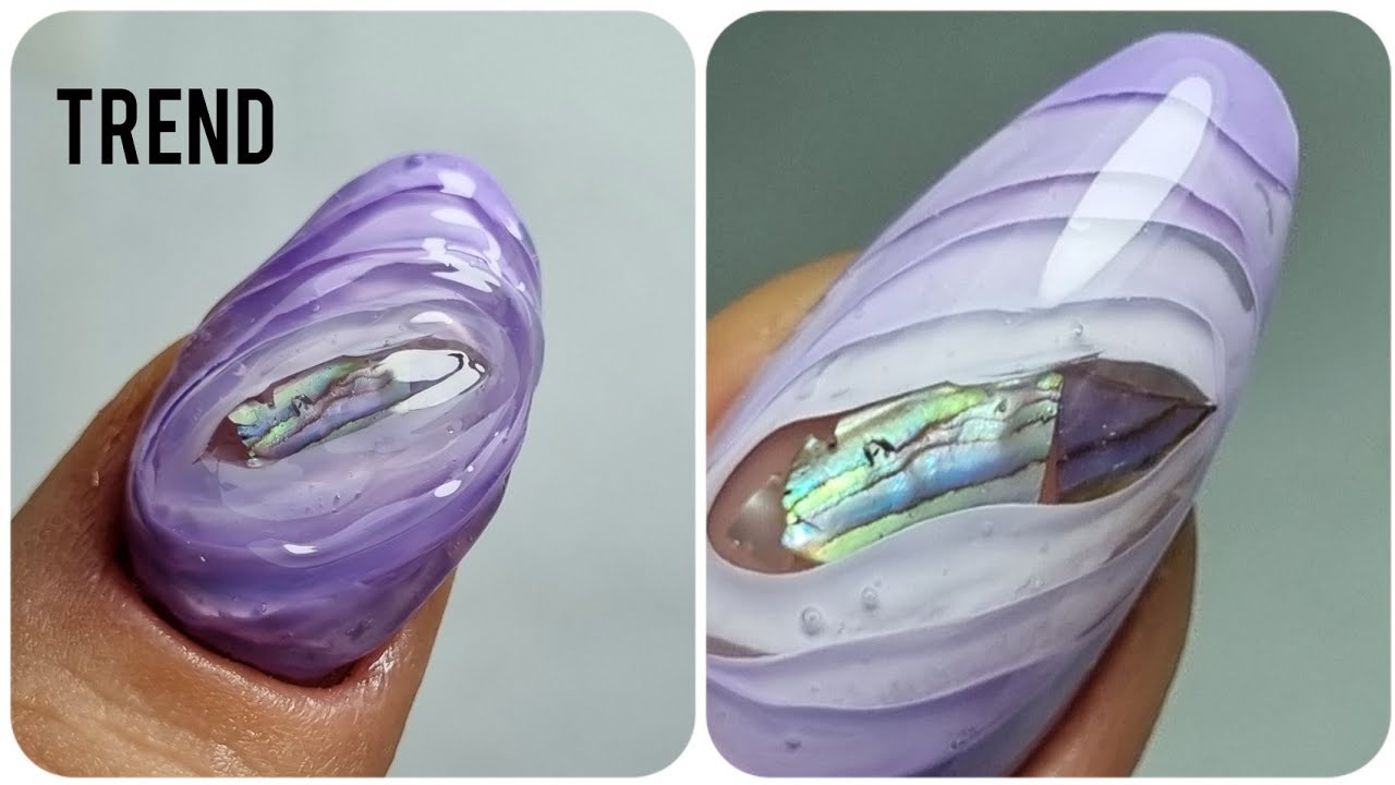3D texture TREND nail design