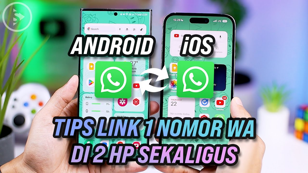 Akhirnya‼️ Link 1 WA ke 2 HP Bisa untuk iPhone Sebagai HP Kedua - Tips Cara Link WhatsApp ke iPhone