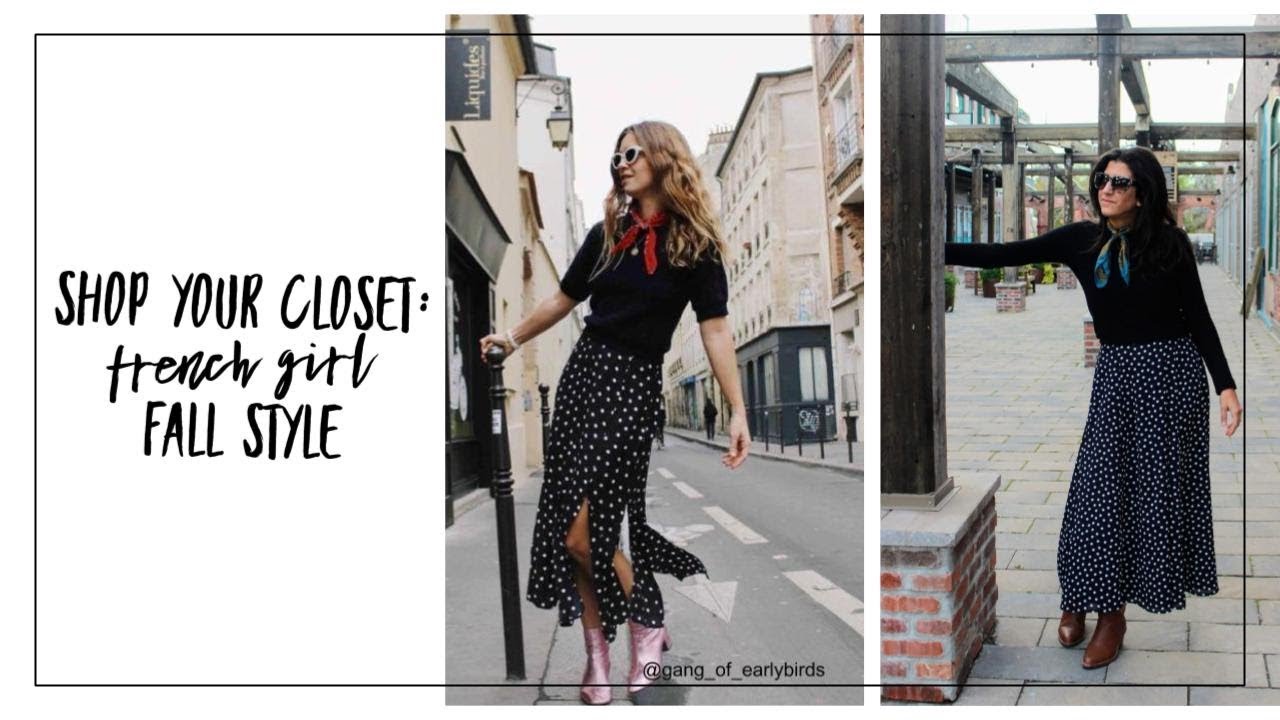 Shop Your Closet: French Girl Fall Style | Curated Capsule Closet | Fashion Envy | Slow Fashion