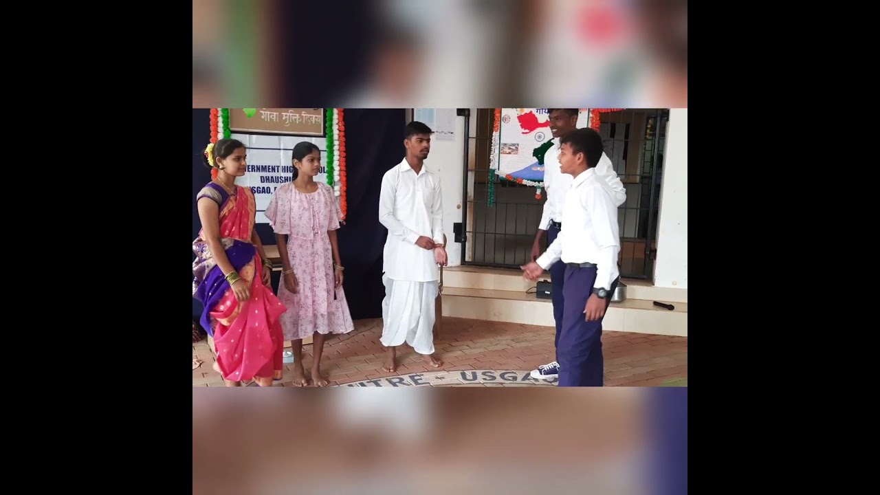 Celebration of Goa Liberation Day in GHS DHAUSHIRE