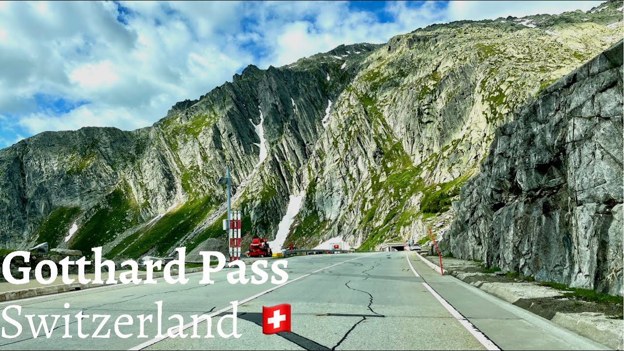 Gotthard Pass 🚘 | Driving in Switzerland 🇨🇭 | Swiss Alps Views⛰