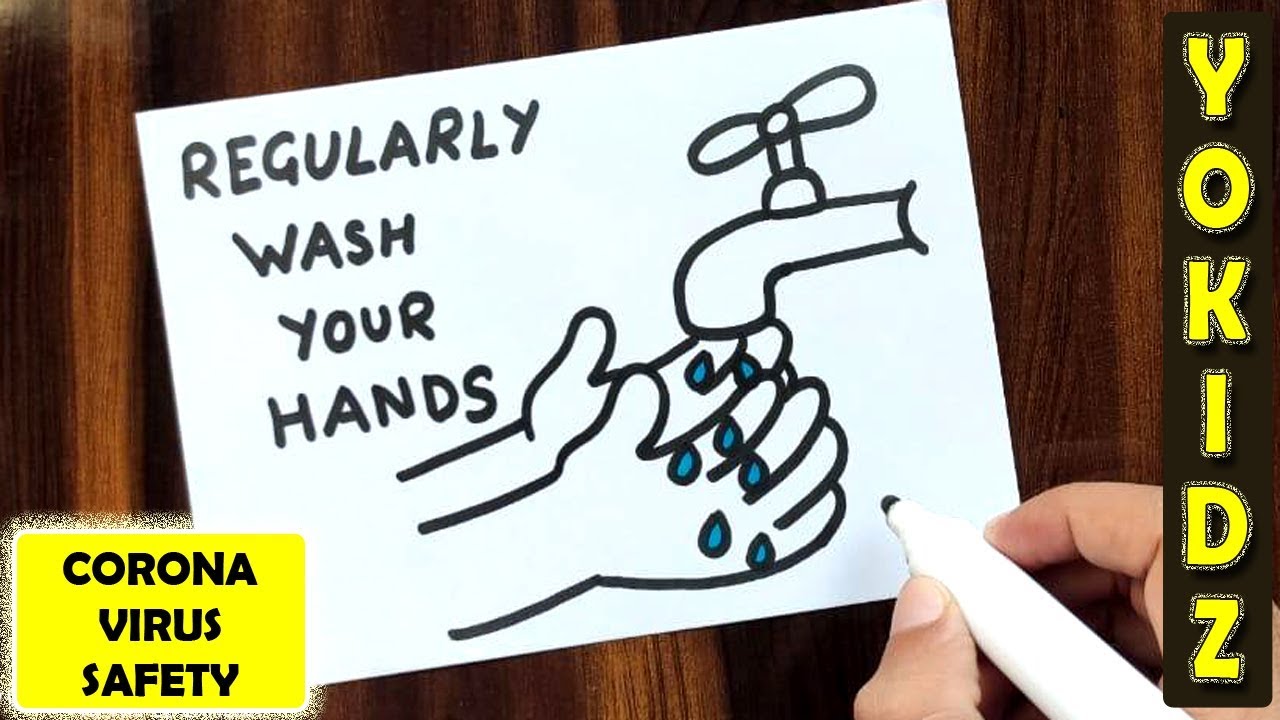 CORONAVIRUS SAFETY DRAWING
