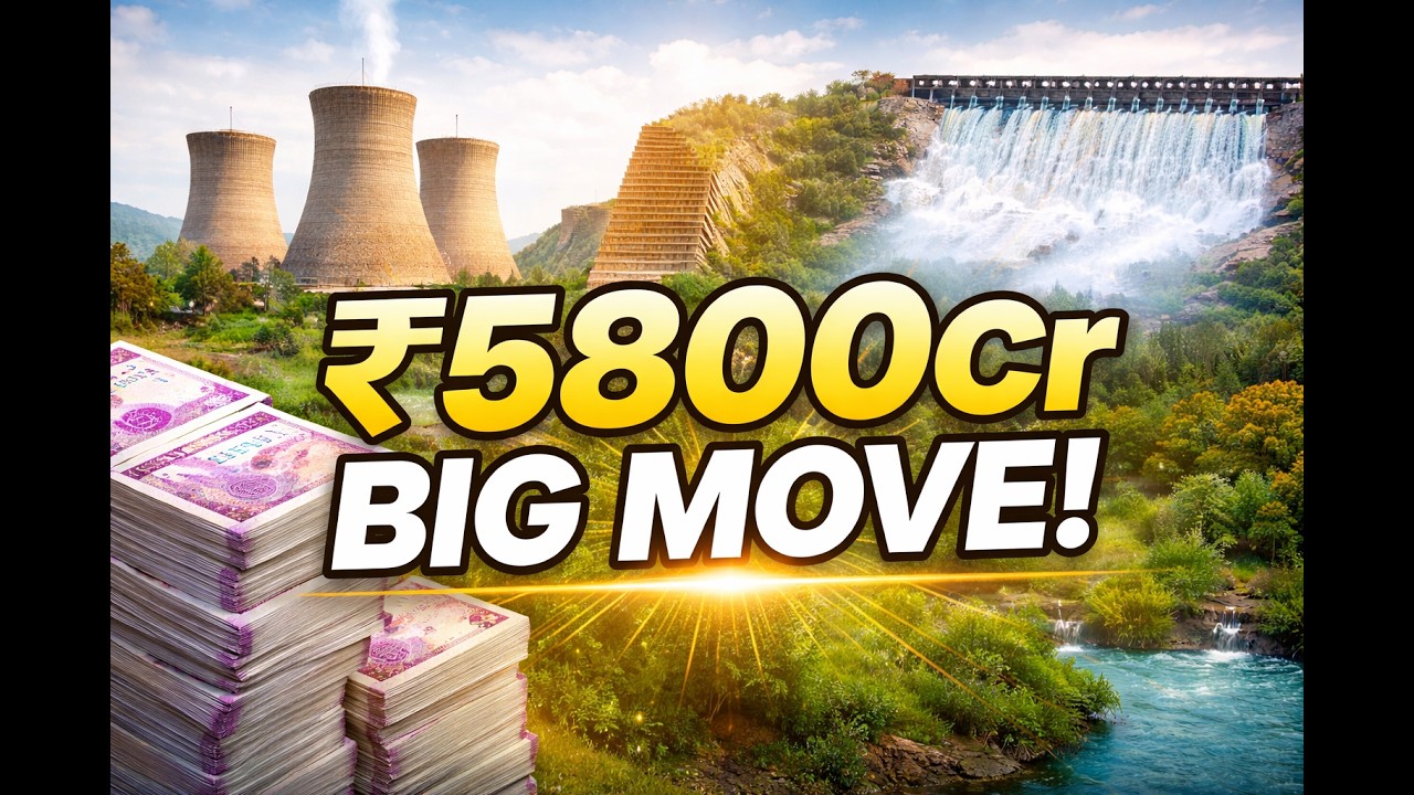 ₹5800Cr NTPC Shock! NHPC Big Breakthrough | March 28