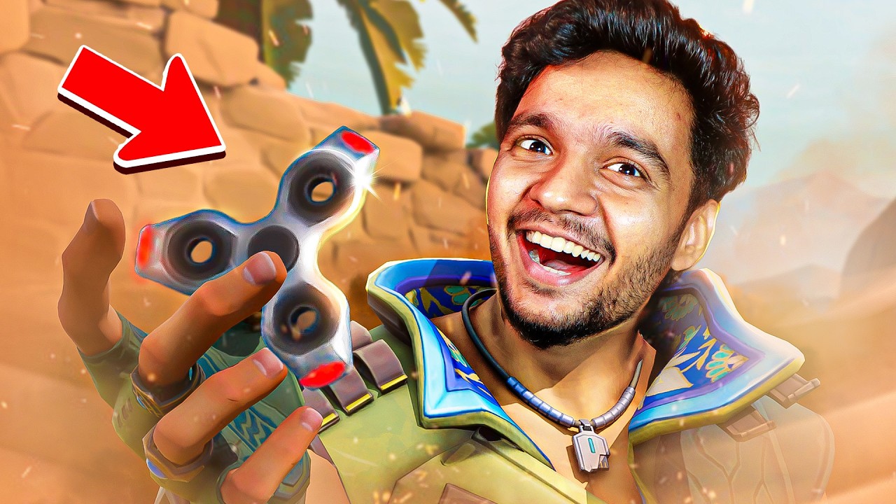 FIDGET SPINNER AAGAYAA ! VALORANT GAMINGG