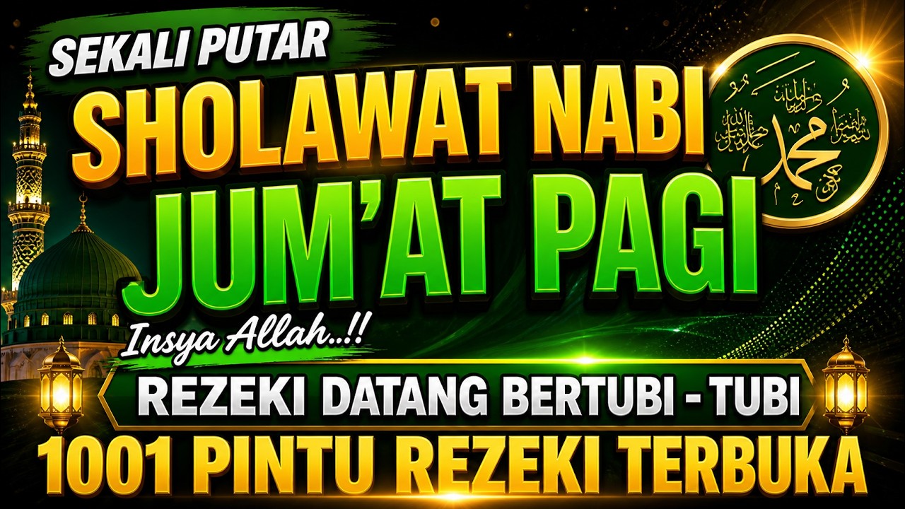 Sholawat Jibril Merdu untuk Ketenangan Hati dan Pikiran, Rezeki Lancar Mengalir Deras