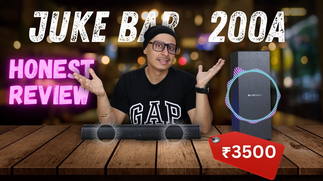 Best Soundbar Under 5000 🔥 Zebronics Juke Bar 200A Review with Demo