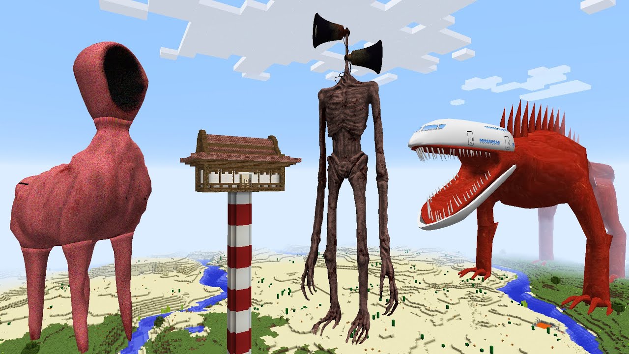 Выживание после событий «Сиренеголовый», «Агнец» и «Небесное прибытие» в Minecraft | Геймплей