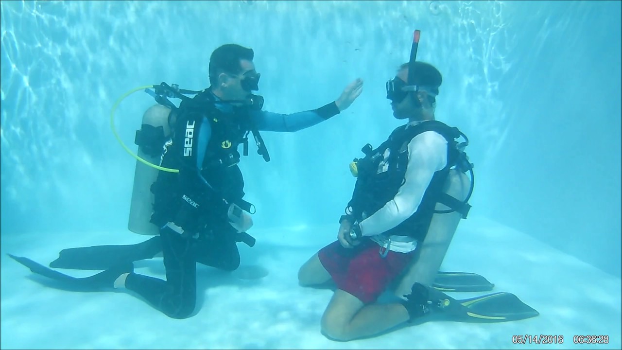primary air sharing stationary with scuba nosy be
