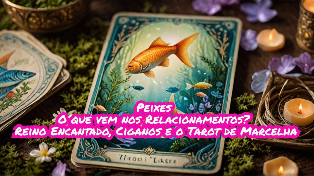Peixes – O que vem nos Relacionamentos? Reino Encantado, Ciganos e o Tarot de Marcelha