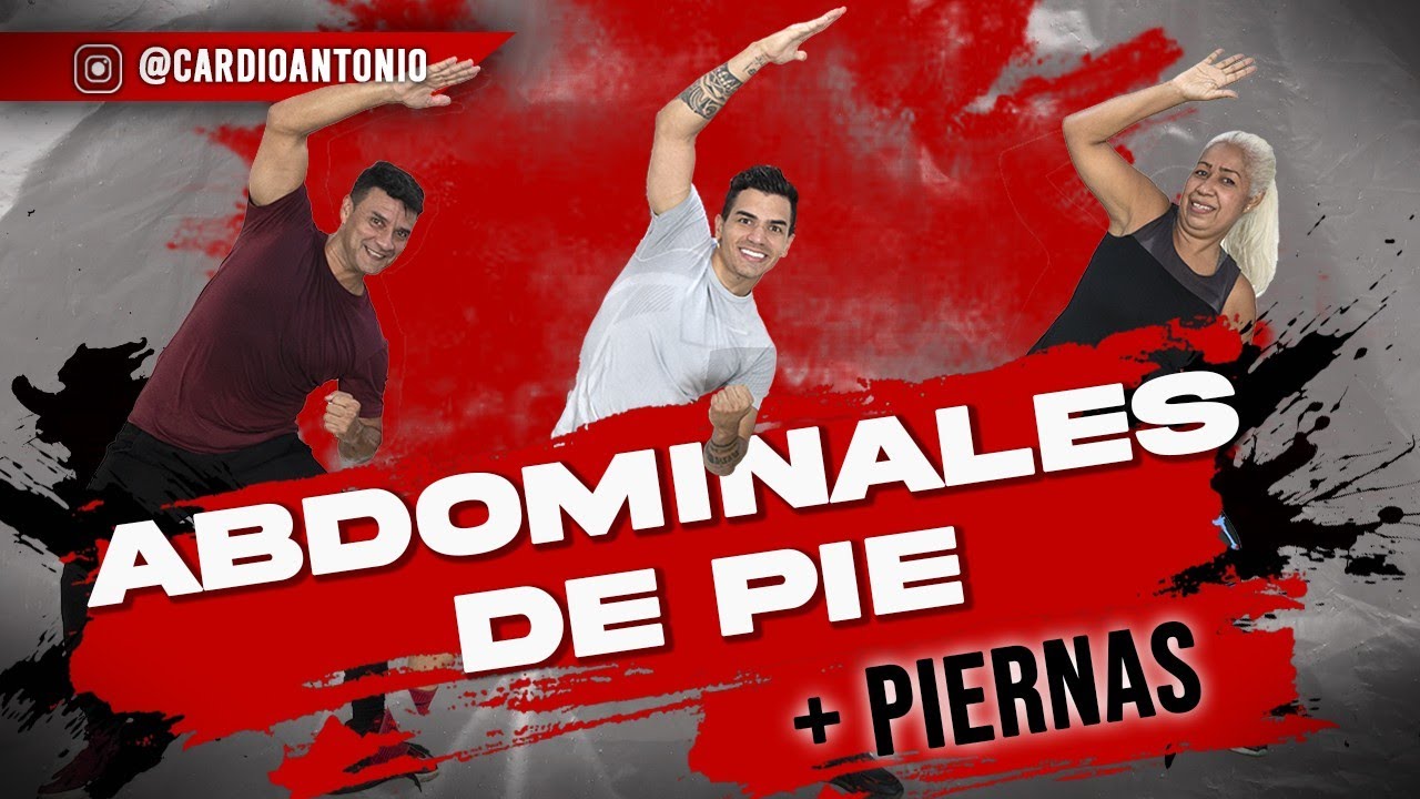 Rutina Abdominales de Pie para Eliminar Rollitos y Reducir Cintura en 25 Minutos