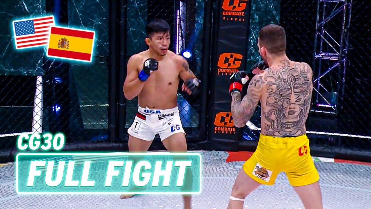 Pelea hombres USA vs ESPAÑA ganador por NOCAUT I Muñiz vs Cordero I Combate Global