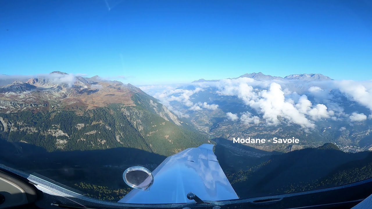 Vol en ULM FK14 Polaris entre Gap et Sollières