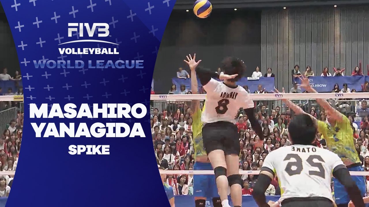 Yanagida's powerful hit - World League 2017
