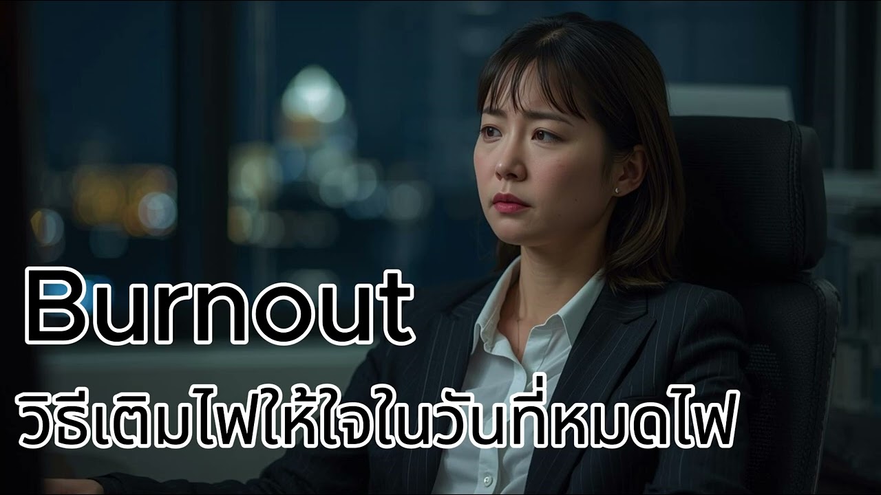 Burnout: วิธีเติมไฟให้ใจในวันที่หมดไฟ