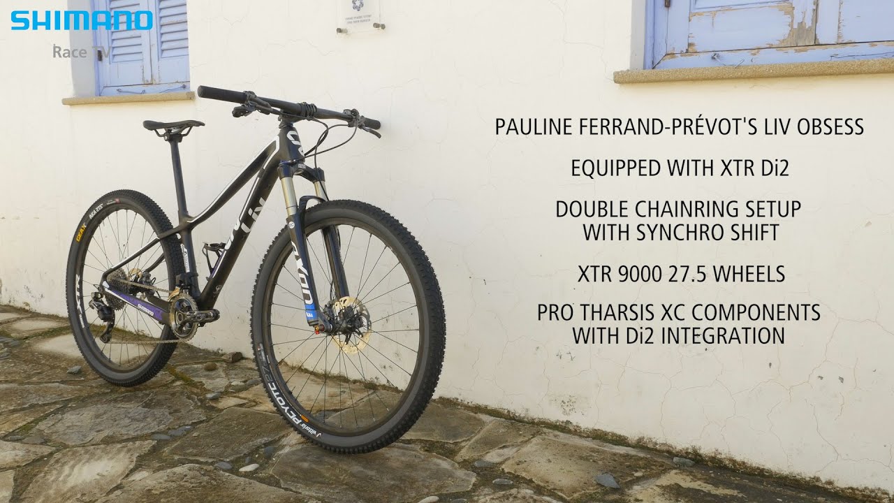 Pauline Ferrand-Pr&eacute;vot her Liv Obsess equipped with XTR Di2 | SHIMANO