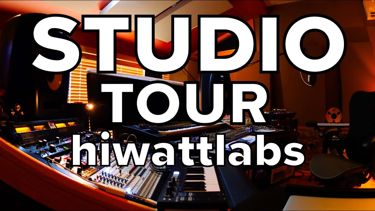Studio Tour - hiwattlabs - Ken 'hiwatt' Marshall's Music Studio