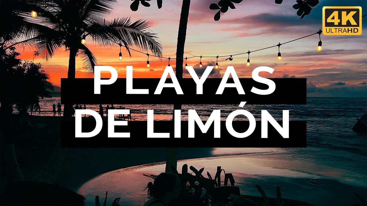 Playas de Lim&oacute;n, Costa Rica (4K)