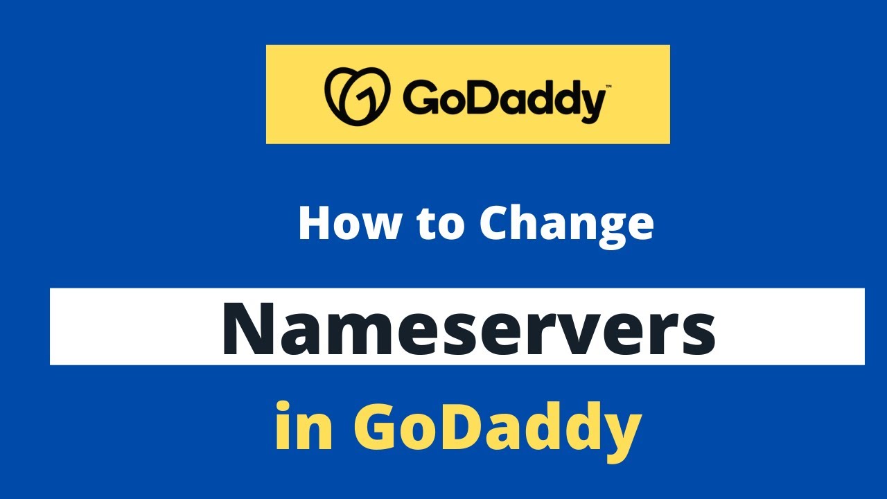 Как изменить серверы имен в GoDaddy