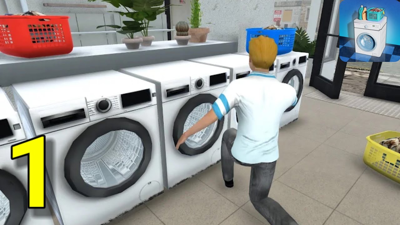 محاكي متجر غسيل الملابس للجوال Laundry Store Simulator