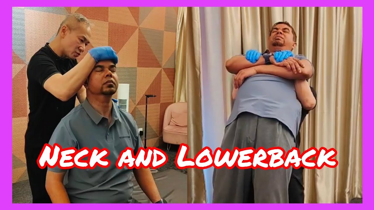 Chris Leong Treatment Neck and Lower Back Problems😱