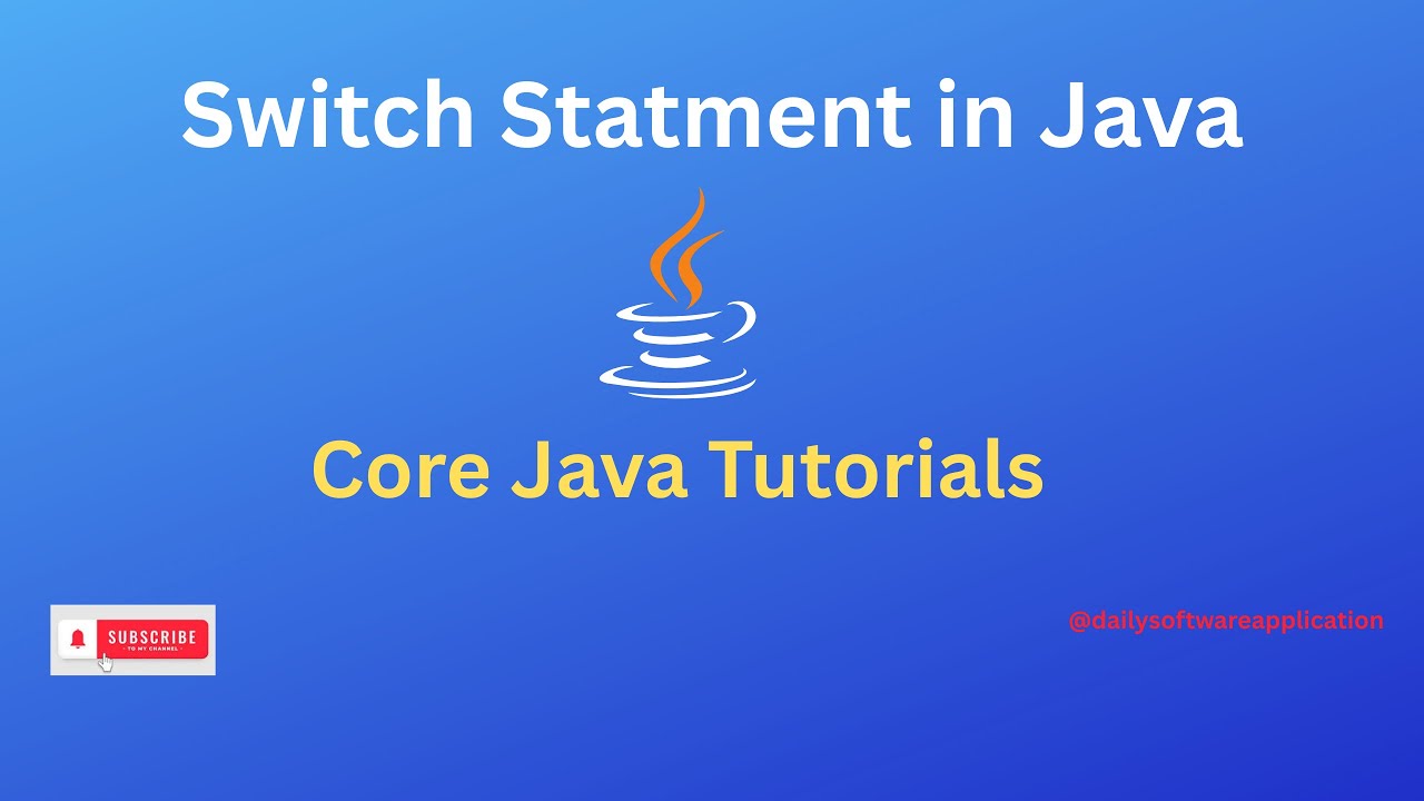 Switch Statement in java