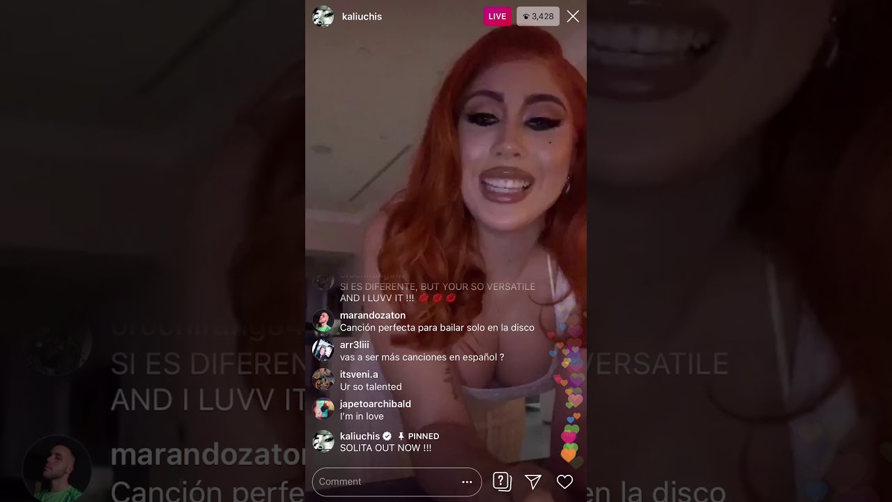 Kali Uchis: Solita instagram live