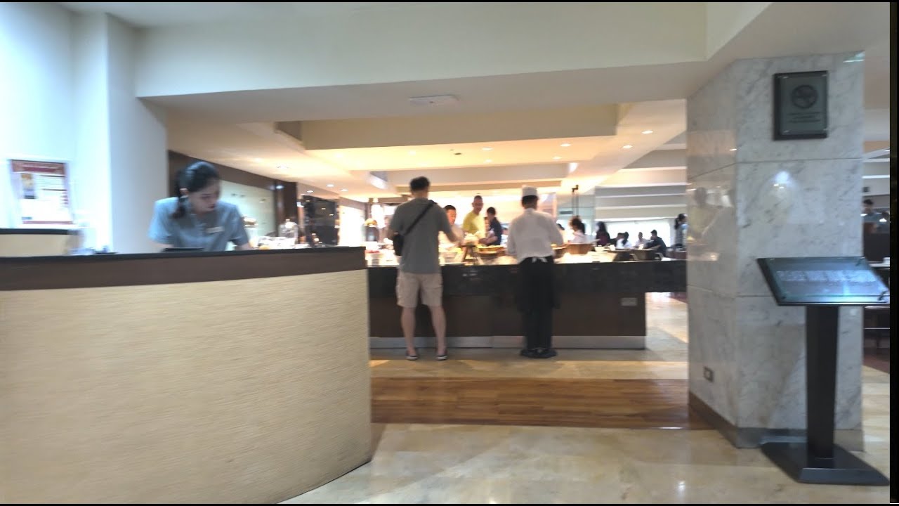 태국 방콕 쉐라톤 호텔 조식뷔페Royal Orchid Sheraton Hotel,Breakfast buffet,Bangkok, Thailand,DJI, Osmo, Pocket3,